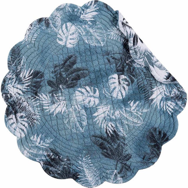 Monstera Paradise Round Placemats - Set of 6