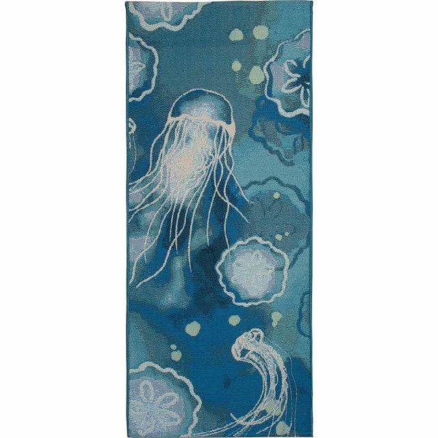 Jellyfish Swirl Rug - 2 x 5
