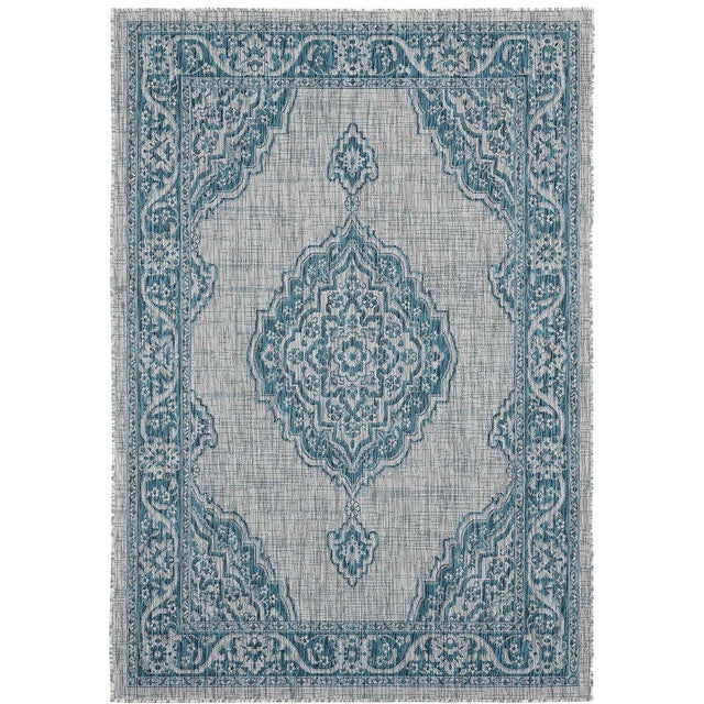 Norfolk Aqua Rug - 8 x 11