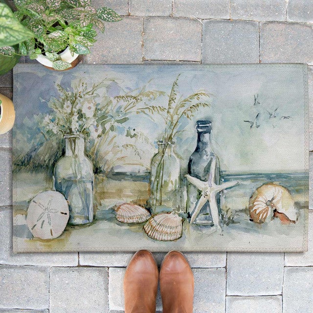 Coastal Morning Outdoor Doormat