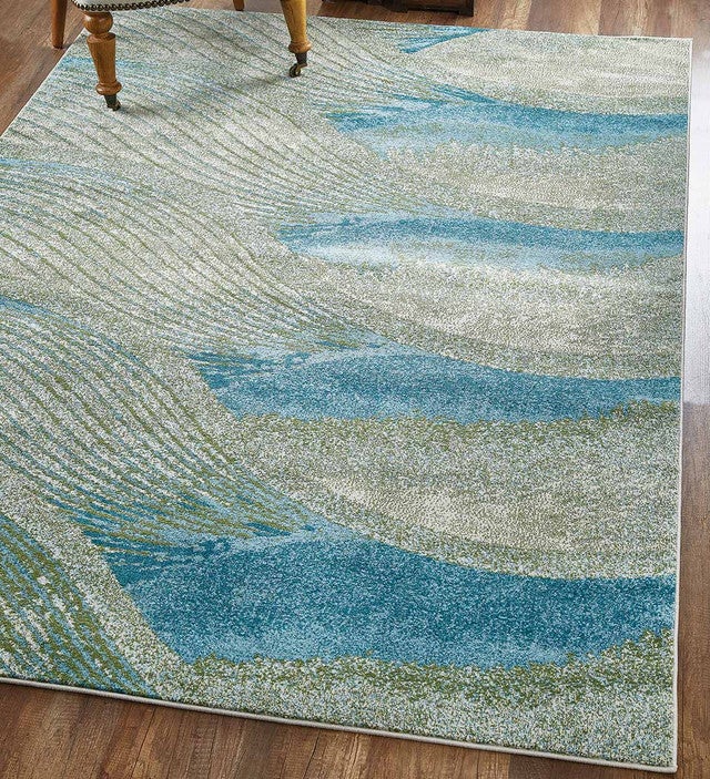 Tropical Waves Rug - 3 x 5