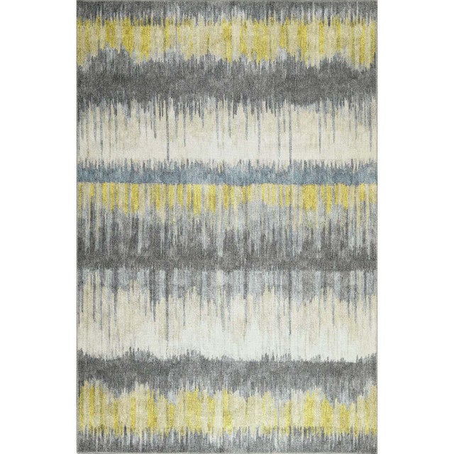Gold & Gray Skyline Rug - 3 x 8