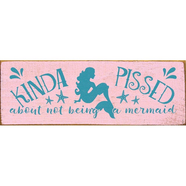 Want To Be A Mermaid Wall Art