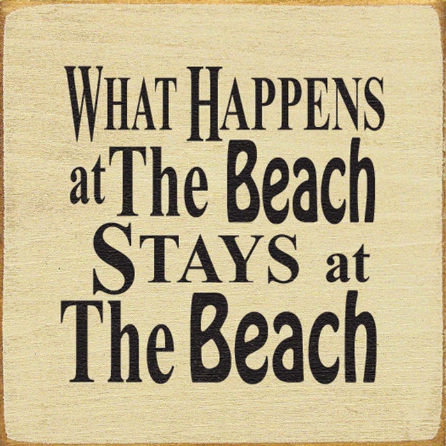 Happenings At Beach Wall Art