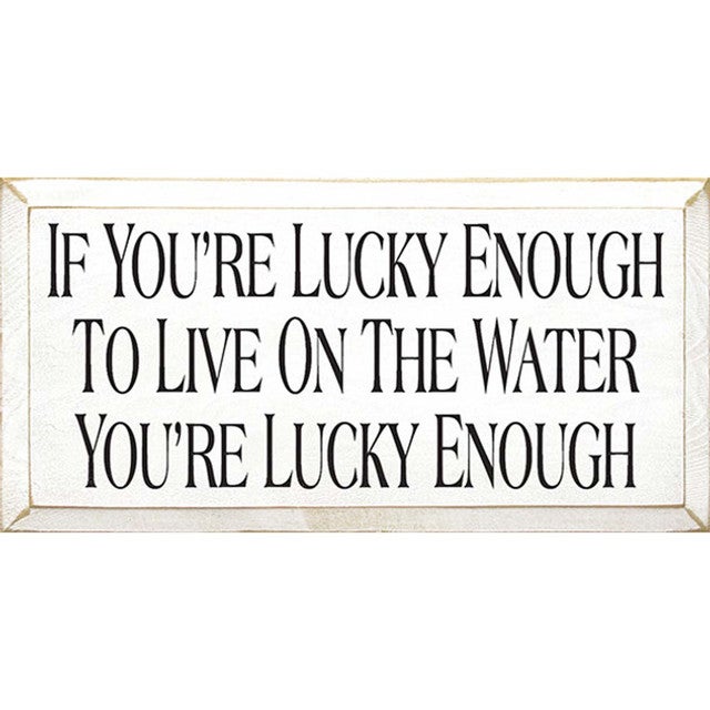 Lucky Enough Wall Art