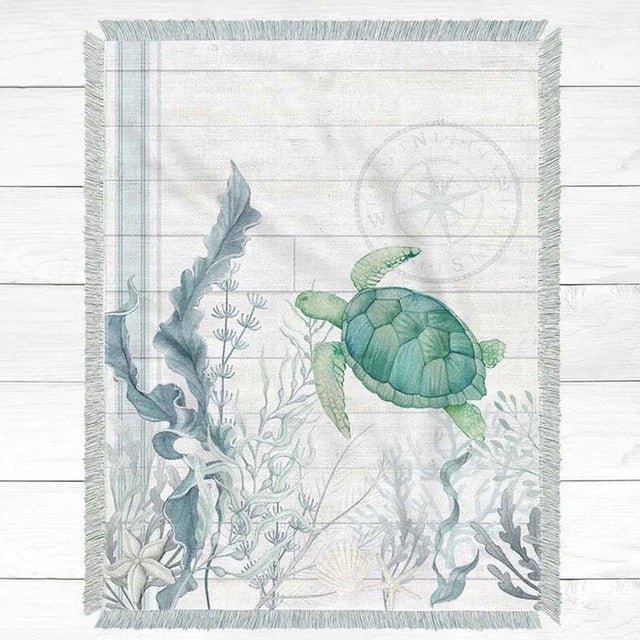 Turtle Reef Throw - Large