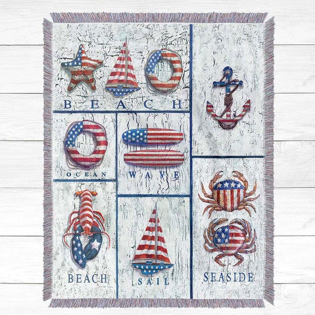 American Pride Beach Throw - Small