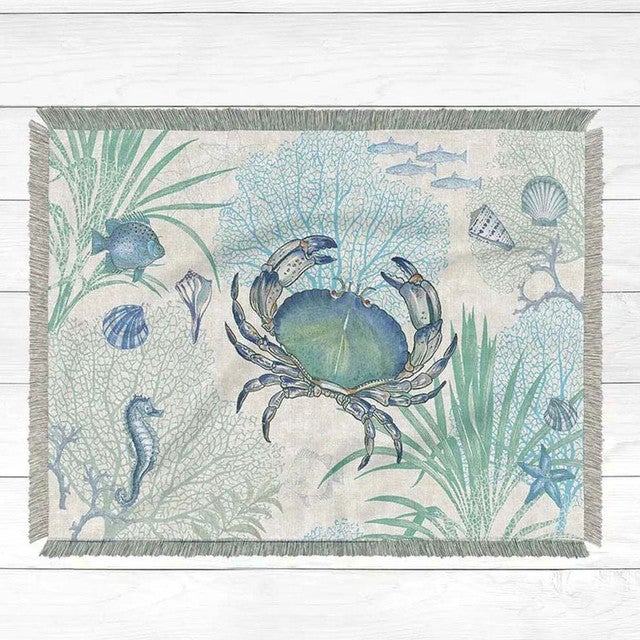 Blue Reef Throw - Small