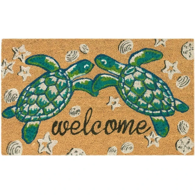 Turtle Pair Coir Welcome Mat Collection