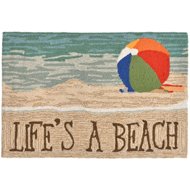 Beach Ball Indoor/Outdoor Rug - 3 x 4