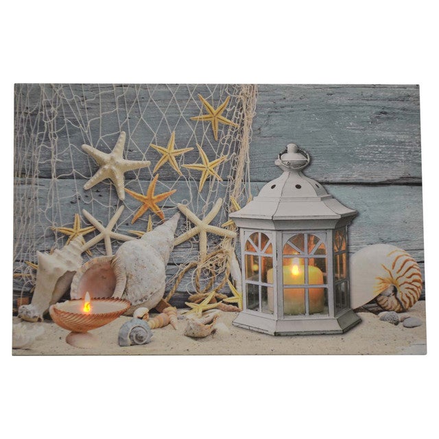 Seaside Escape Light Up Wall Art
