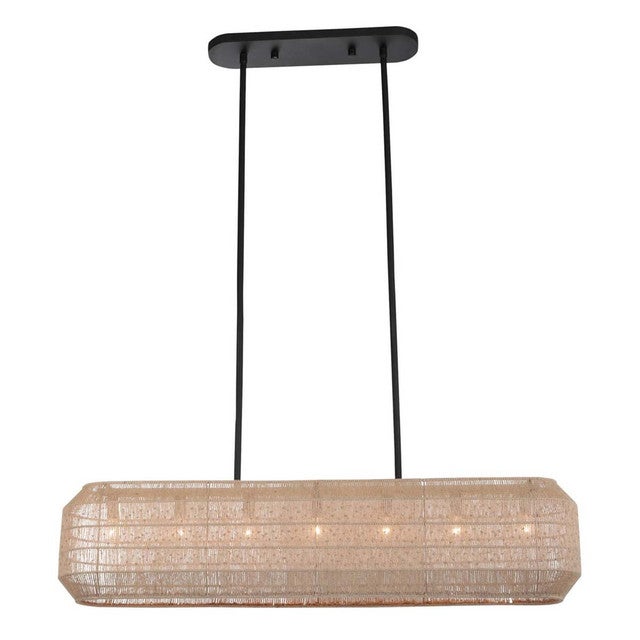 Jute Shore Island Pendant Light