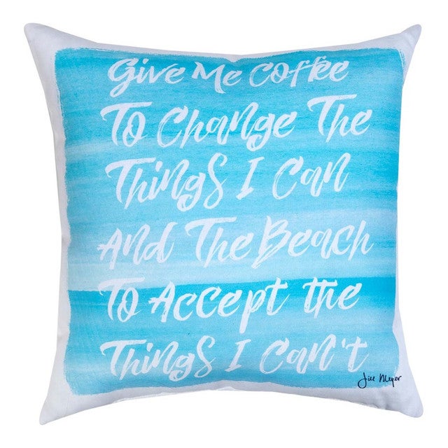 Coffee Lover's Indoor/Outdoor Pillow
