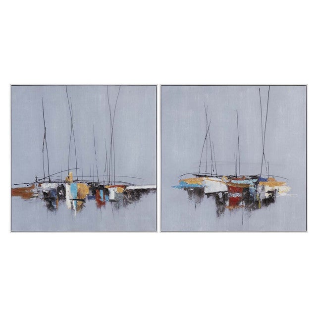 Sail Away Wall Art - Set of 2