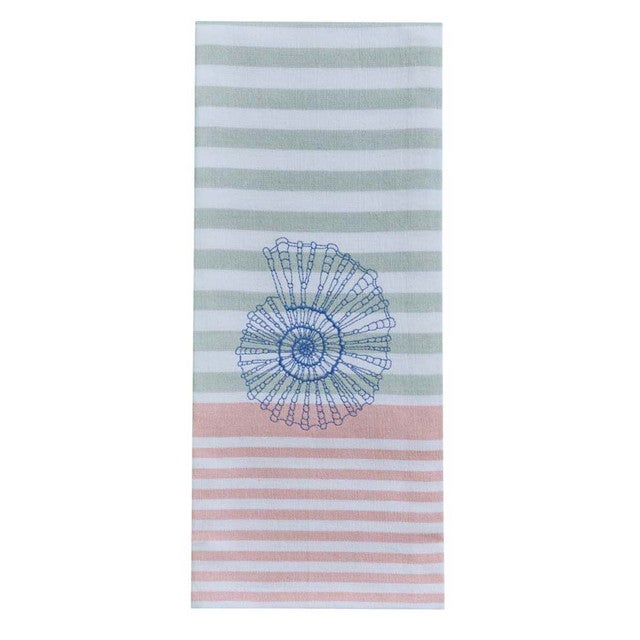 Ocean Friends Seashell Dishtowels - Set of 4