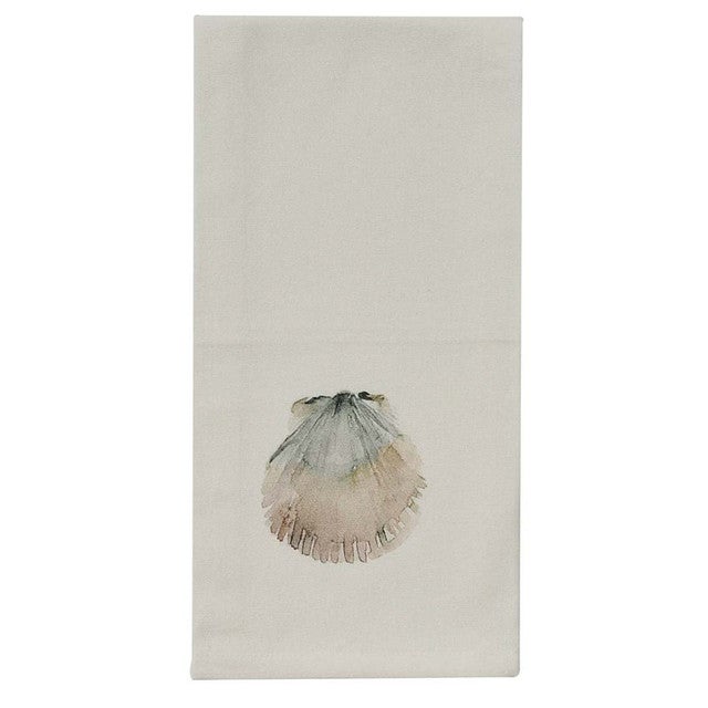 Shoreliners Scallop Dishtowels - Set of 4