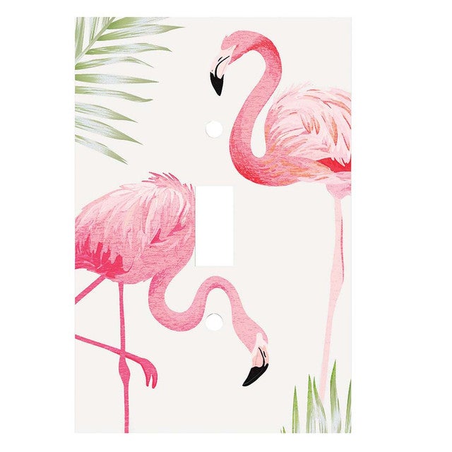 Flamingo Balance Single Switch Plate