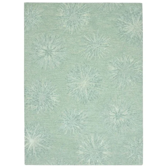 Subdued Bursts Rug - 8 x 10