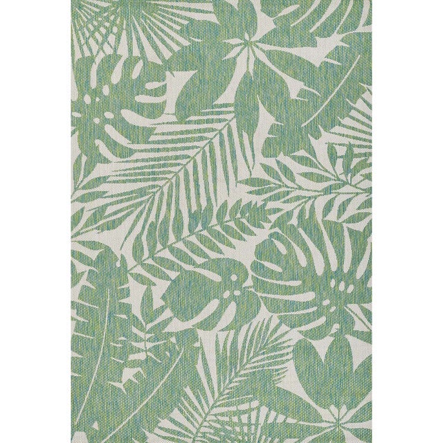 Prince Palm Green Indoor/Outdoor Rug - 2 x 3