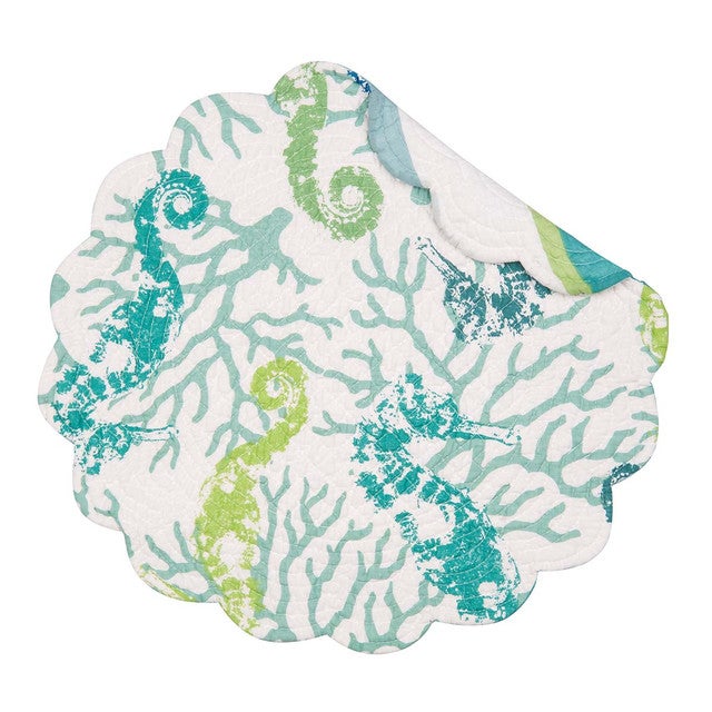 Horseplay Round Placemats - Set of 6