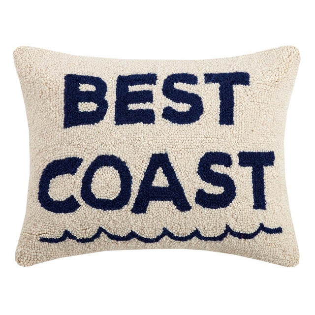 Coastal Dreams Hooked Pillow - OUT OF STOCK UNTIL 11/27/2025
