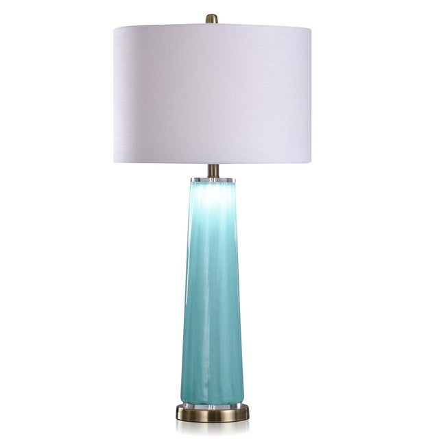 Beach Glass Table Lamp