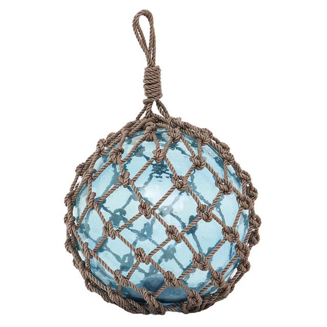 Large Glass Buoy Decorative Sphere - Sky Blue - OUT OF STOCK UNTIL 12/17/2025