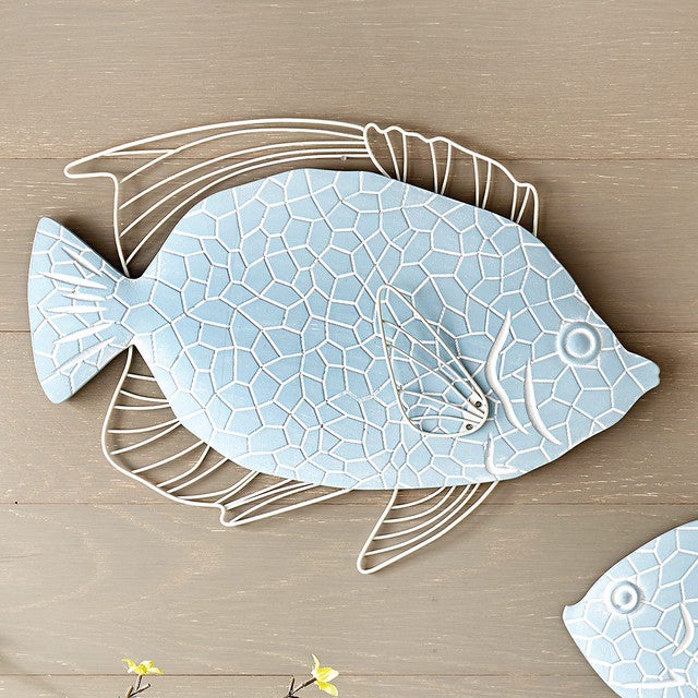 Mosaic Fish Wall Art - Large- SALE