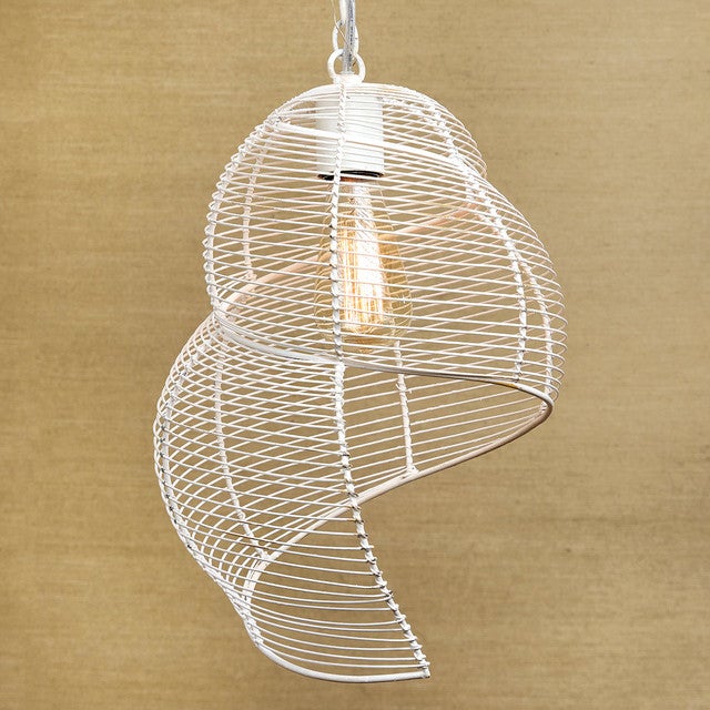 Seashell Spiral Pendant Light- SALE