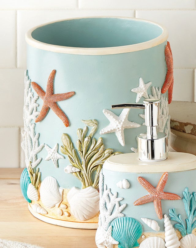 Seaside Garden Waste Basket