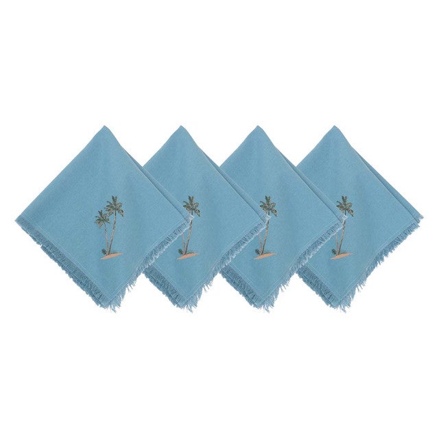 Paradise Palms Napkins - Set of 4
