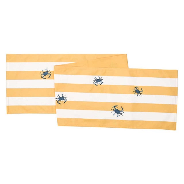 Seaside Crabs Indoor/Outdoor Table Runner