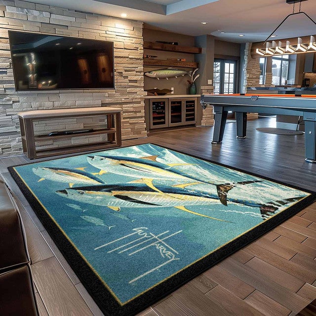 Yellowfins Rug - 3 x 4