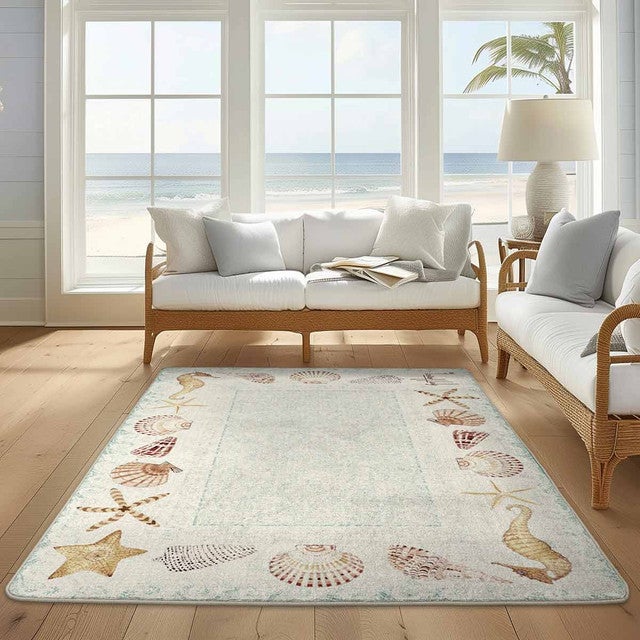 Vintage Reef Rug - 4 x 5