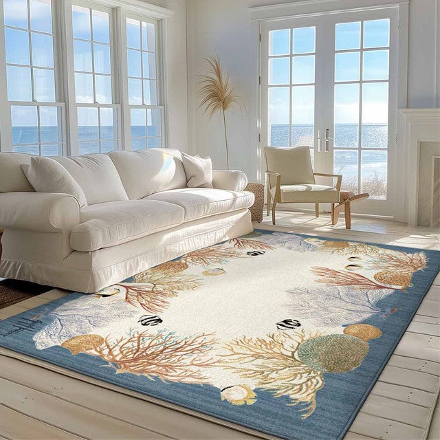 Abundant Seas Rug - 4 x 5