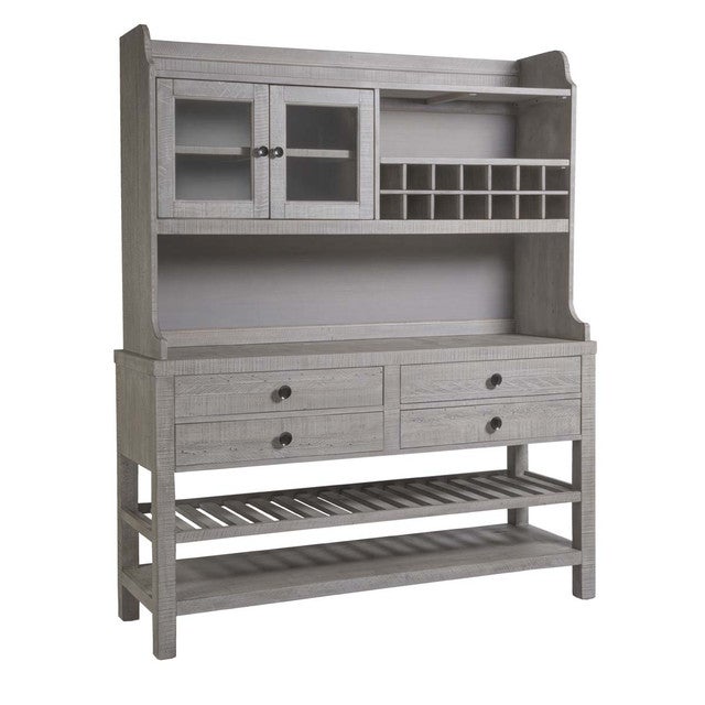 Bayside Pine Sideboard & Hutch
