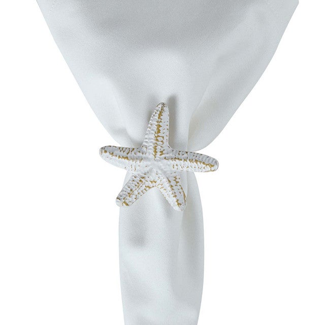 Sea Star Napkin Rings - Set of 4