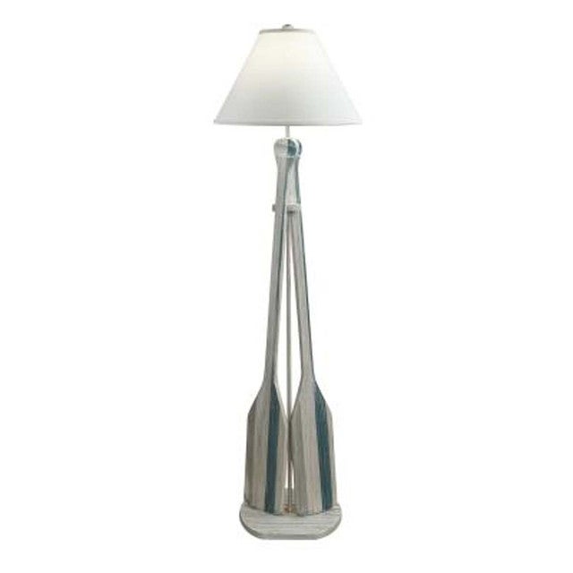 Marine Oar Floor Lamp