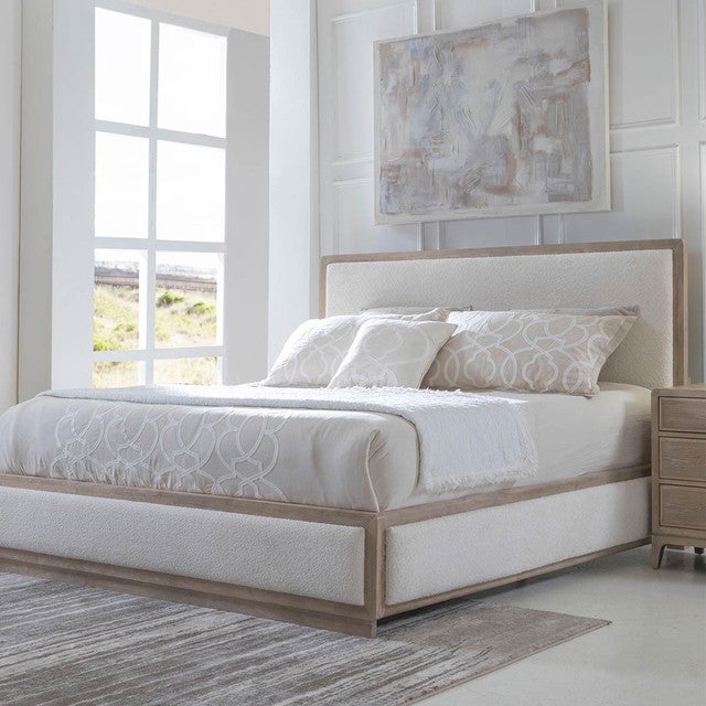 Portmore Bed with Upholstered Side Rails - Queen