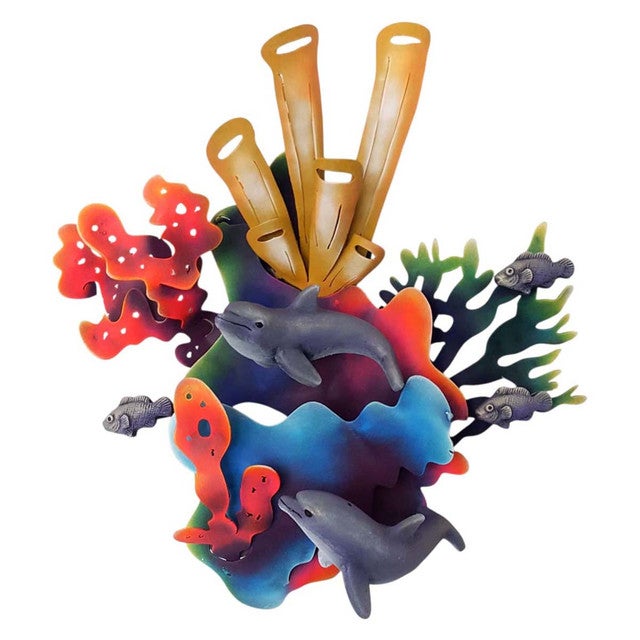 Dolphins Dance Wall Art