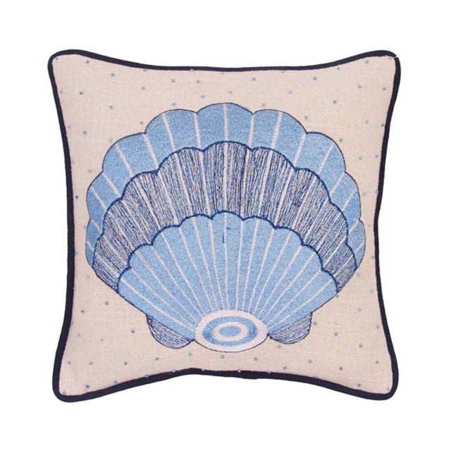 Sculpted Seas Shell Pillow
