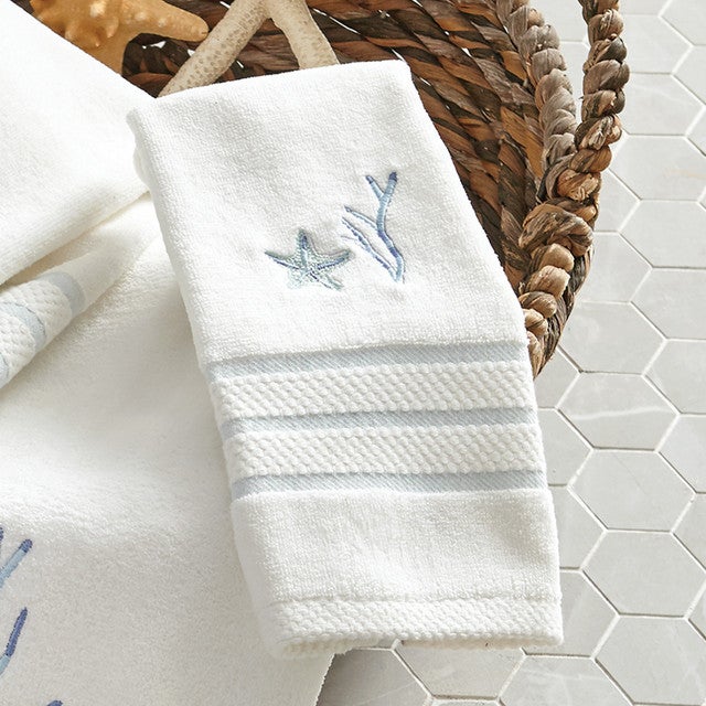 Seaside Friends Fingertip Towel