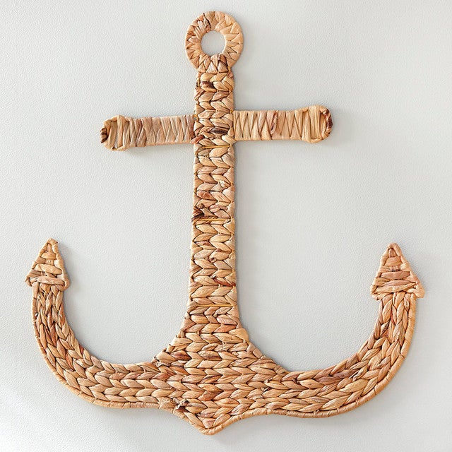 Seagrass Anchor Wall Art