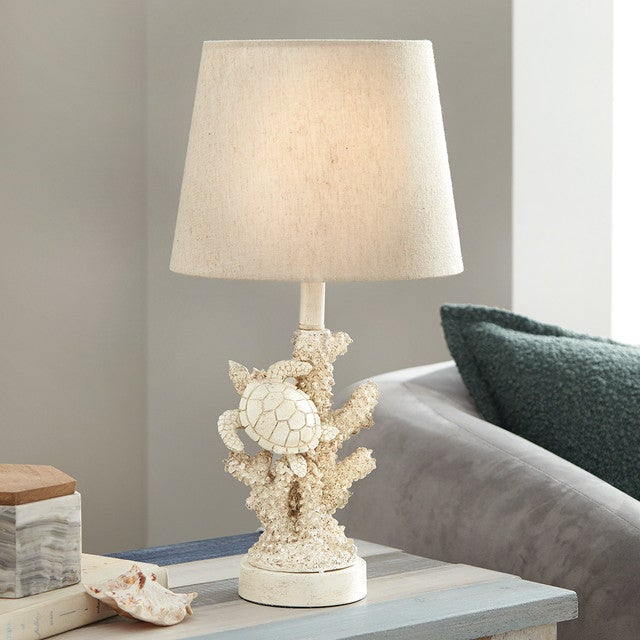 Coral Cove Turtle Lamp
