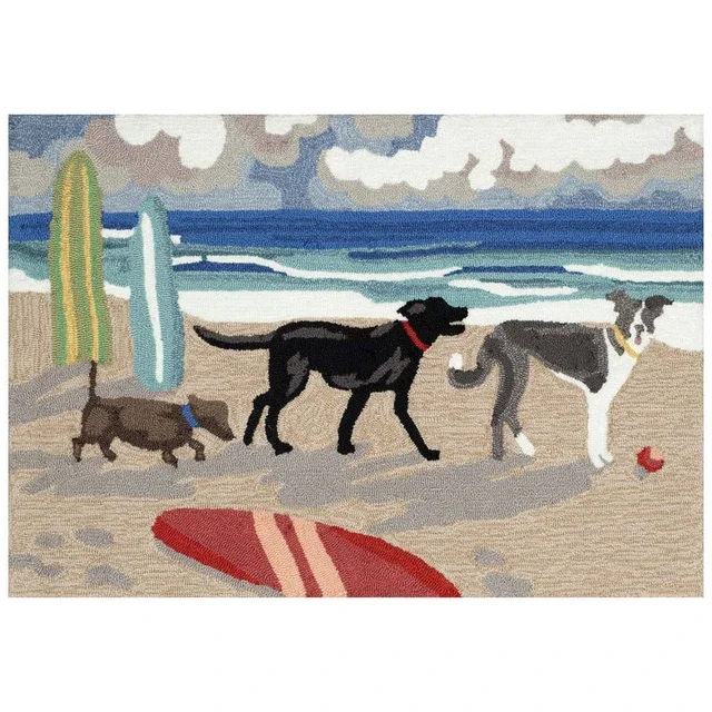 Boardwalk Barkers Floor Mat - 3 x 4 - OUT OF STOCK UNTIL 07/10/2026