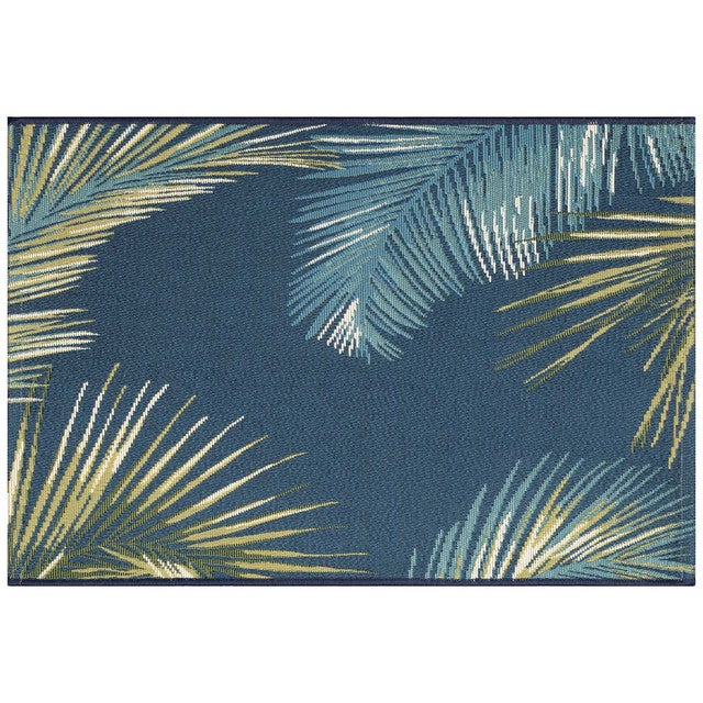 Shoreline Palm Floor Mat - 3 x 4
