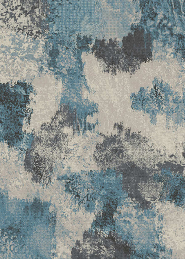 Blue Hues Rug - 5 x 7