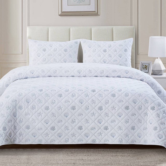 Ivory Coast Quilt Bed Set - Twin