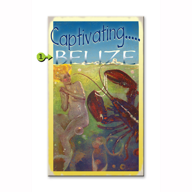 Captivating Underwater Personalized Sign - 14 x 24