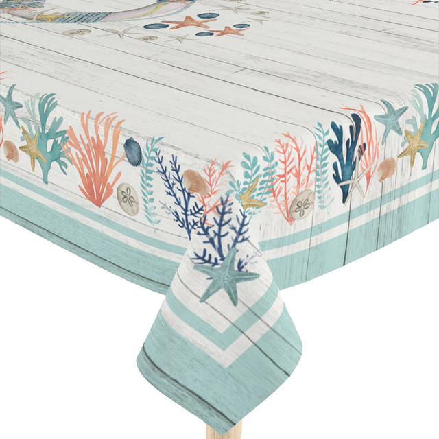 Coastal Reef Tablecloth - 70 x 84 - OUT OF STOCK UNTIL 01/12/2026